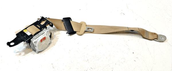 2018-24 Toyota Camry Rear Passenger Side Seatbelt Seat Belt Retractor OEM Beige