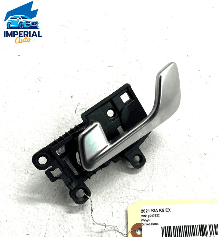 KIA K5 EX 2021 - 2023 FRONT LEFT DRIVER SIDE INTERIOR DOOR HANDLE OEM CHROM