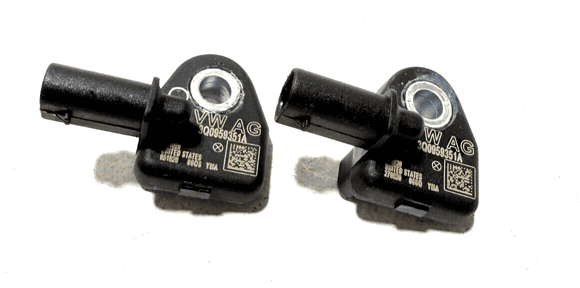2018-2023 VOLKSWAGEN ATLAS REAR RIGHT or LEFT DOOR CRASH IMPACT SENSOR OEM 2PCS