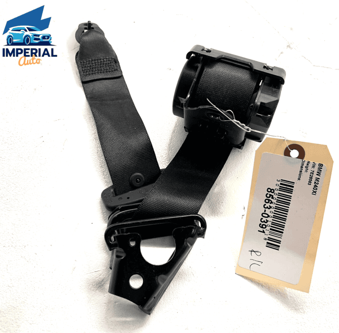 2017 - 2021 BMW M240XI REAR 2ND ROW LEFT DRIVER SIDE SEAT BELT RETRACTOR OE