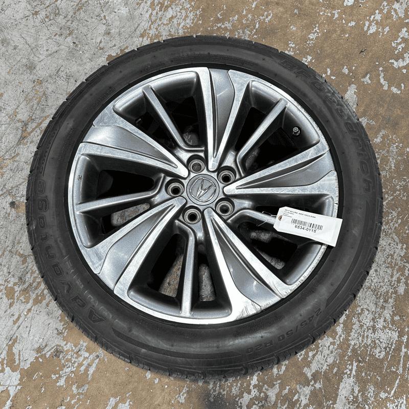 ACURA MDX WHEEL RIM 20 X 8J TIRE 245 / 50 R20 W/ TPM 2017-2020 OEM 3622 1PCS