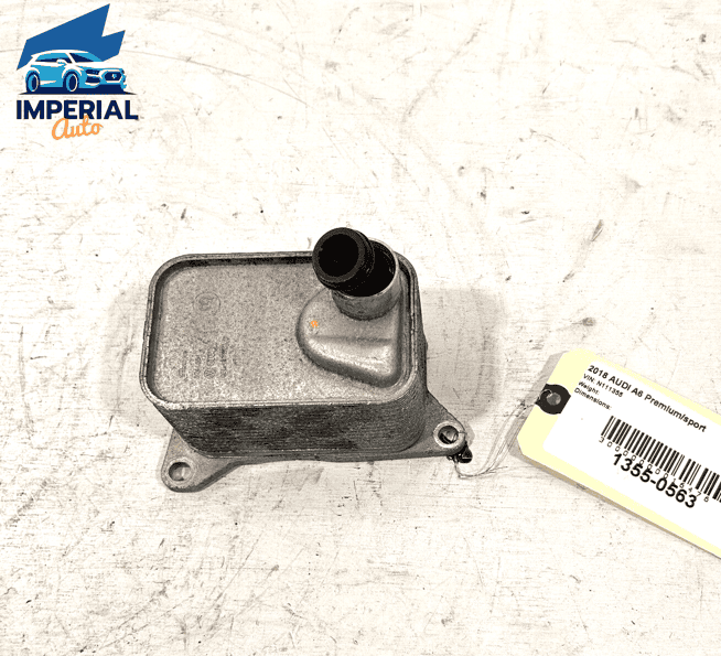 16-22 AUDI A6 QUATTRO 2.0L ENGINE MOTOR OIL COOLER RADIATOR OEM 16-22 AUDI A6 QUATTRO 2.0L ENGINE MOTOR OIL COOLER RADIATOR OEM