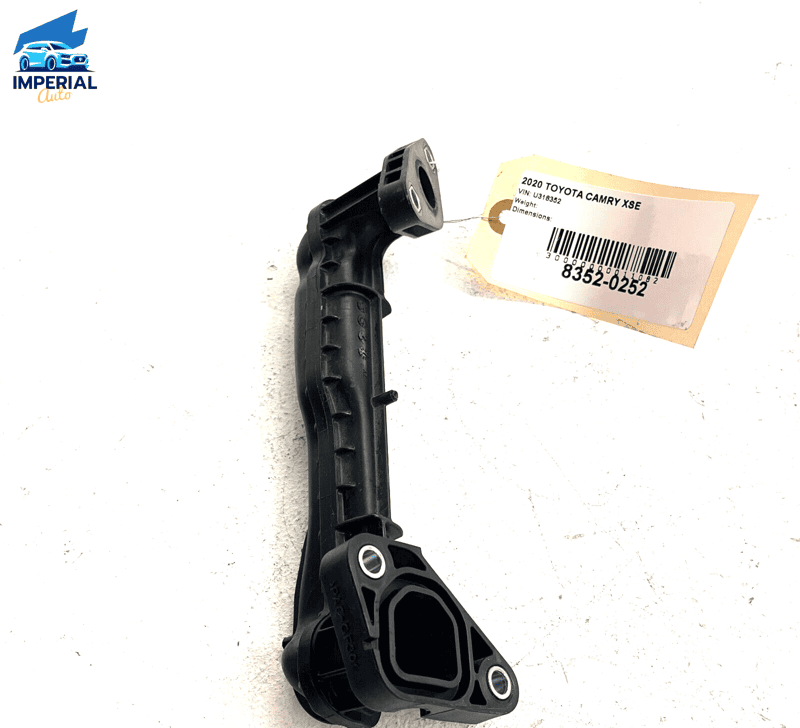Toyota Camry 2.5L XSE 2018-2021 Exhaust Gas ReCirculation Pipe Tube OEM 1PC Toyota Camry 2.5L XSE 2018-2021 Exhaust Gas ReCirculation Pipe Tube OEM 1PC