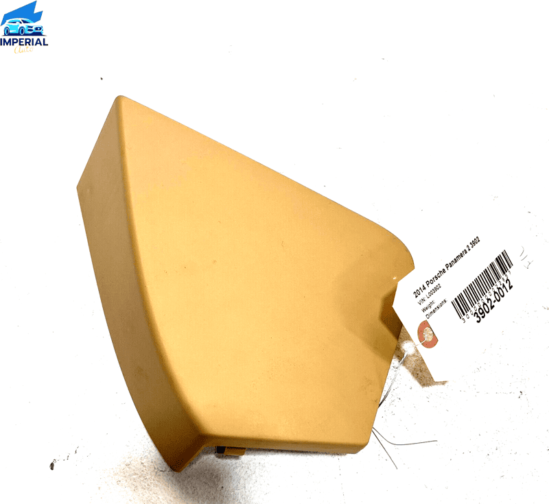 PORSCHE PANAMERA FRONT DRIVER DOOR PANEL TRIM END COVER LID 2010-2016 OEM