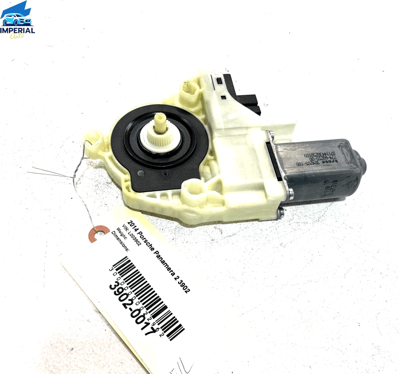 Porsche Panamera Front Left Engine Power Window 2010-2016 OEM