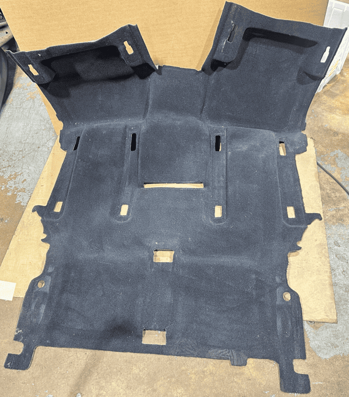 2021 VOLKSWAGEN ATLAS REAR WHOLE FLOOR CARPET MAT LINER COVER OEM