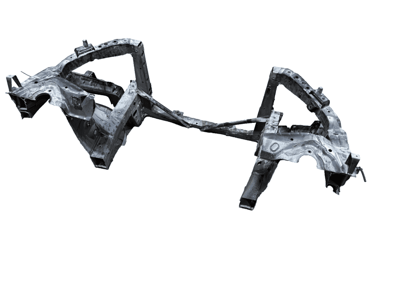 HONDA PILOT FRONT ENGINE RADIATOR CORE FRAME SUPPORT W/ RAIL RH+LH OEM 2016-2022