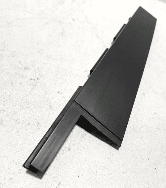 2018-2023 VOLKSWAGEN ATLAS DOOR WINDOW B PILLAR APPLIQUE MOLDING REAR RIGHT OEM