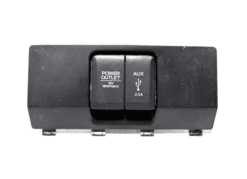 2016-2019 Honda Pilot Console Auxiliary Connector Power Ooutlet w/USB & AUX OEM