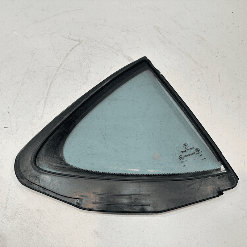 ACURA TLX REAR PASSENGER SIDE QUARTER FIXED WINDOW GLASS & SEAL OEM 2015-2020