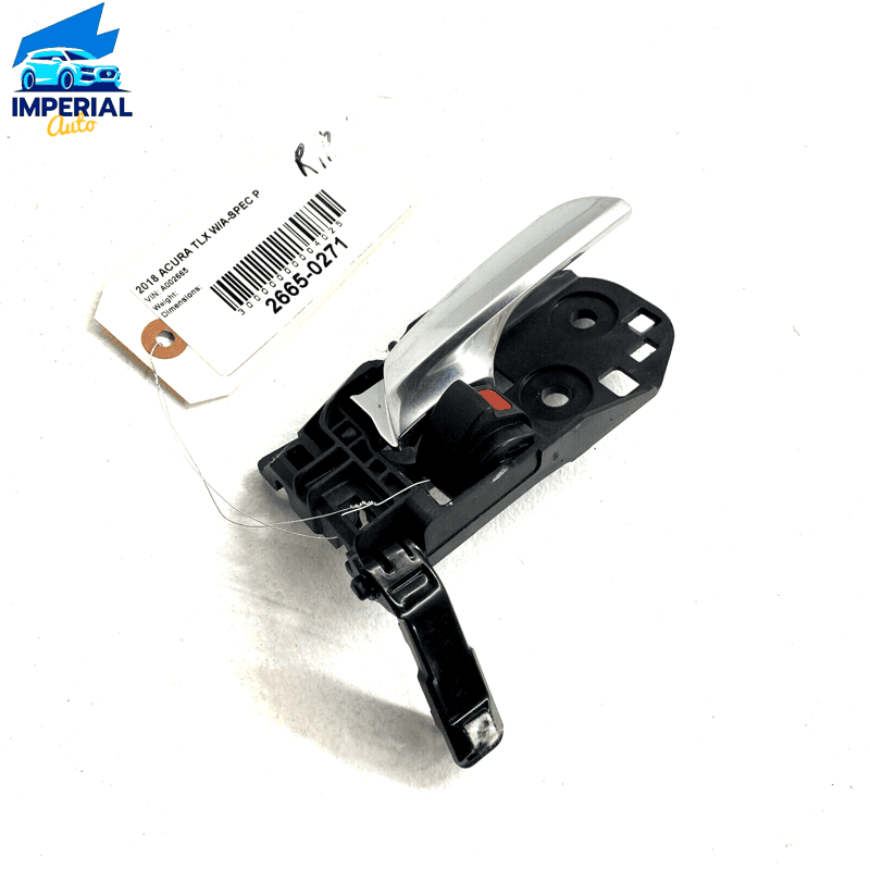 2015-2020 ACURA TLX REAR RIGHT PASSENGER SIDE DOOR INTERIOR HANDLE OEM 7212