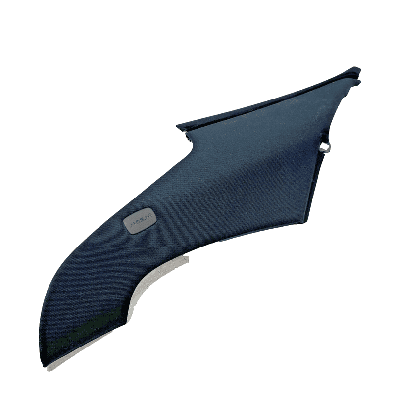 MERCEDES S550 W222 REAR PASSENGER C PILLAR TRIM COVER PANEL OEM BLACK 2014-2017