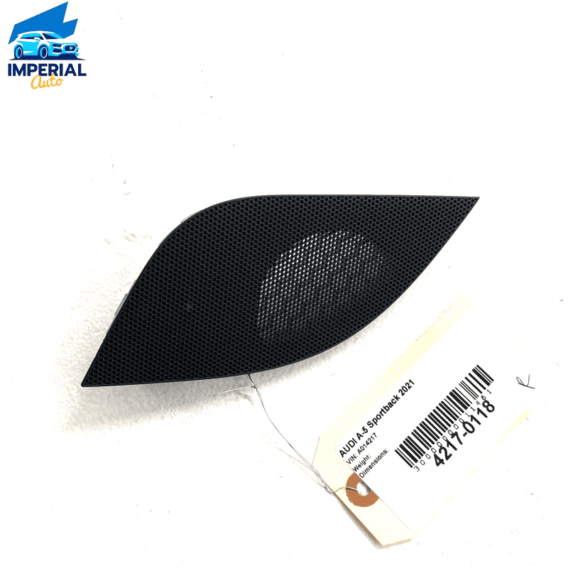 AUDI 2018-23 A5 SPORTBACK PASSENGER SIDE DASH DASHBOARD SPEAKER GRILLE COVE