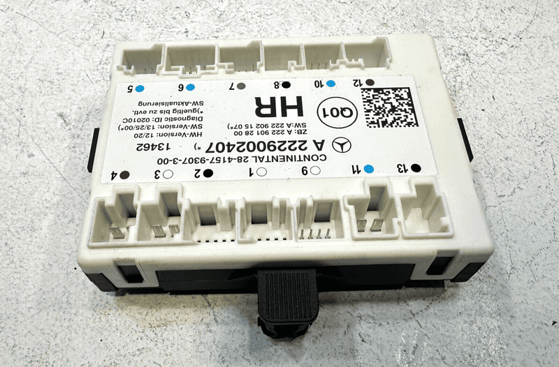 2014-2017 MERCEDES-BENZ S550 REAR RIGHT DOOR WINDOW CONTROL MODULE UNIT OEM