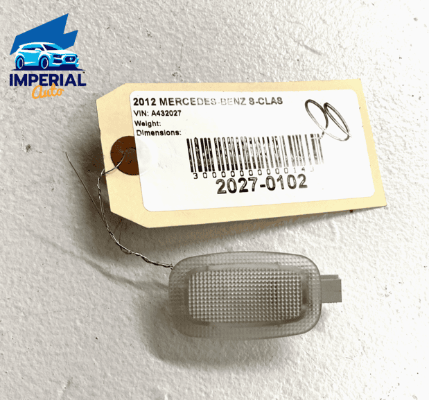 2007-2012 Mersedes S550 S600 W221 Interior Courtezy Light Lamp OEM 2007-2012 Mersedes S550 S600 W221 Interior Courtezy Light Lamp OEM