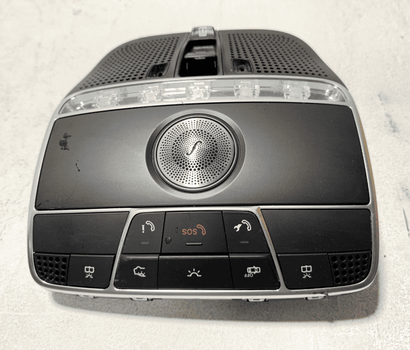 2014-2017 Mercedes-Benz S 550 Front Dome Light Roof Console Sunroof Switch OEM