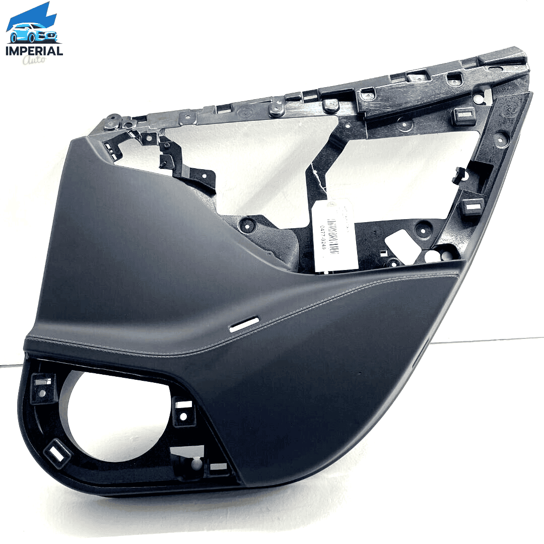 2017 Tesla Model S 75D Rear Right Passenger Side Door Panel Card Trim Black