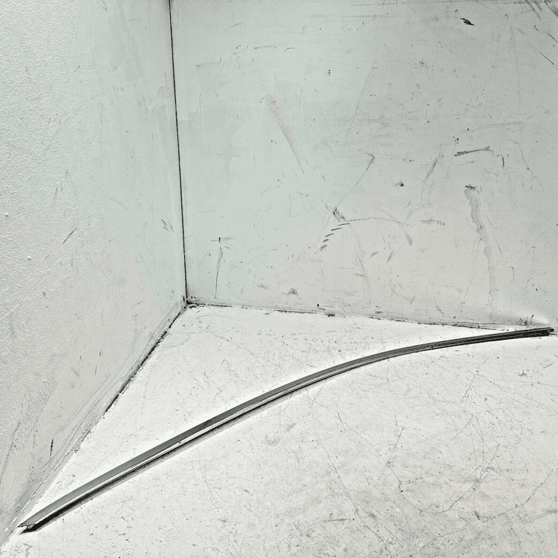 MERCEDES S550 W222 FRONT LEFT DRIVER DOOR WINDOW UPPER UP MOLDING 2014-2017 OEM