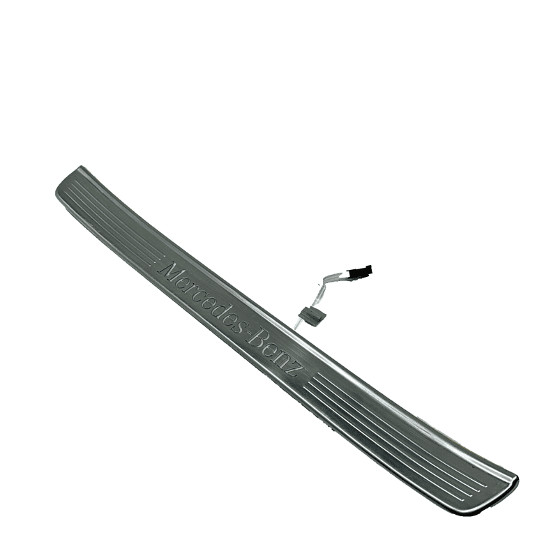 2014 - 2020 MERCEDES S550 W222 FRONT LEFT LED SILL TRIM KICK SILL PLATE OEM