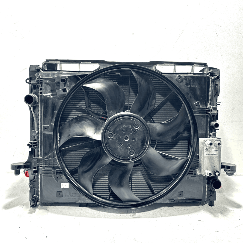 MERCEDES S550 W222 COMPLETE COOLING RADIATOR PACK W/FAN BLOWER & OIL COOLER OEM