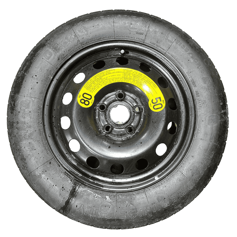 2012-2022 VOLKSWAGEN PASSAT SPARE WHEEL T135/90 R16 102M FIRESTONE OEM
