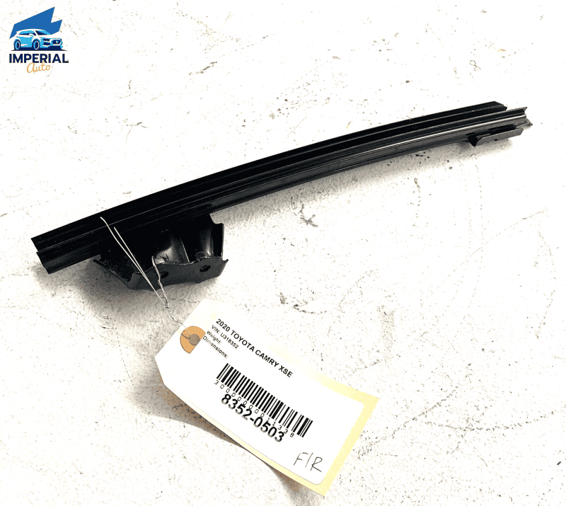 Toyota Camry 2018-23 Front Right Passenger Rear Window Regulator Guide OEM 