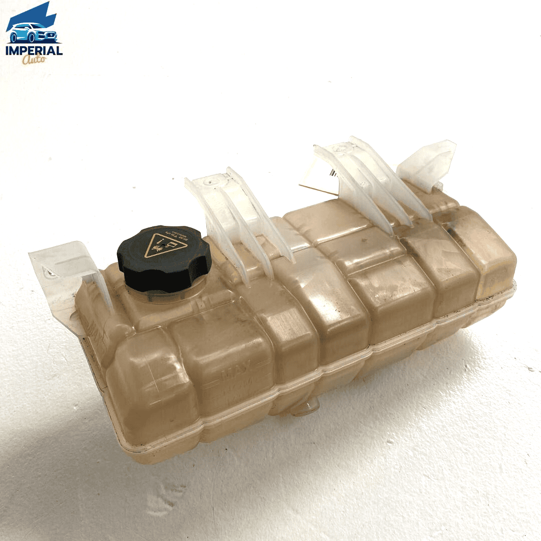 2012 - 2020 Tesla Model S Radiator Coolant Overflow Expansion Reservoir Tan