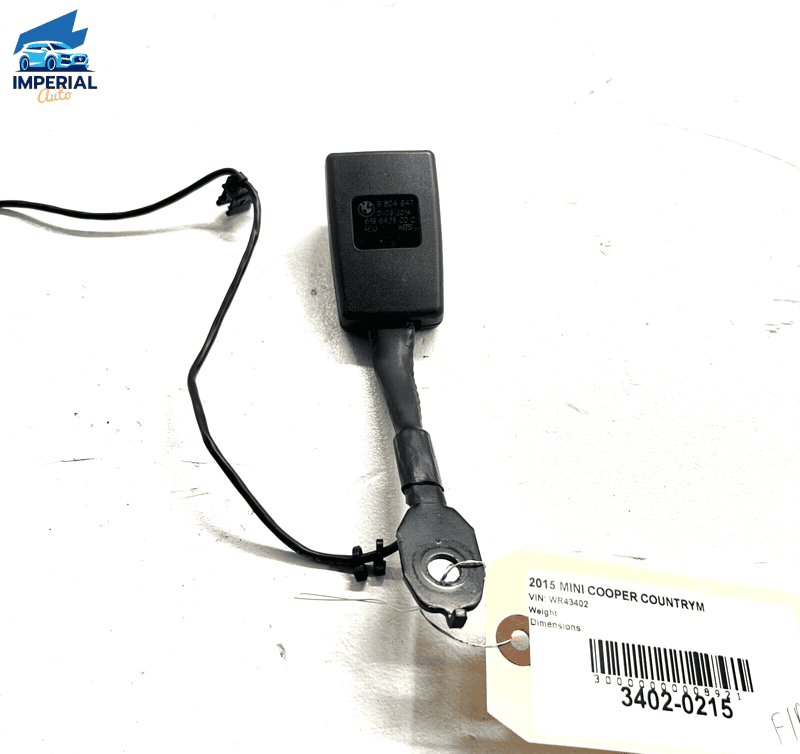 2011-2016 Mini Cooper Countryman R60 Front Right Passenger Seat Belt Buckle