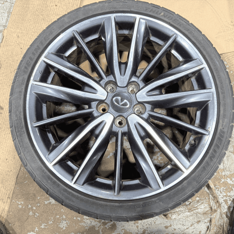 2017-2020 Infiniti QX60 Wheel Rim w/Tires R20x7.5J 245/35 OEM