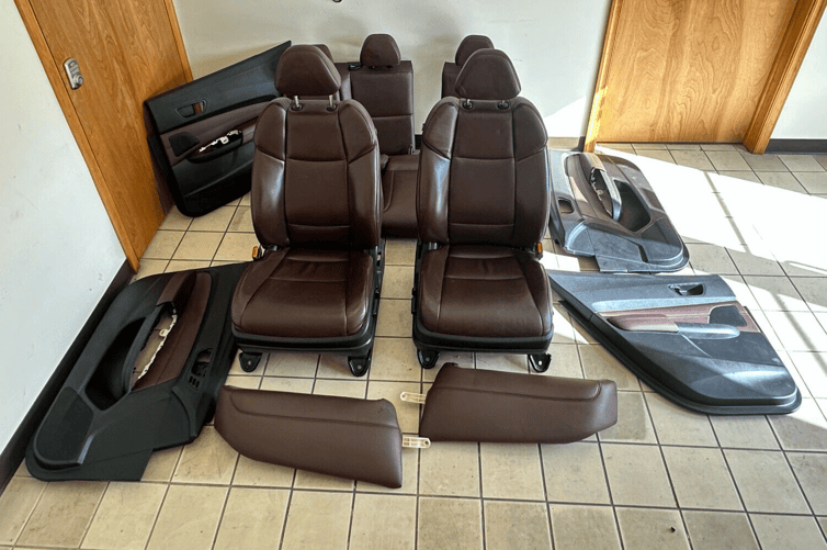 2020 Acura TLX Interior Lether Seats w/Door Panels & Seat Bolster Set YR464L OEM