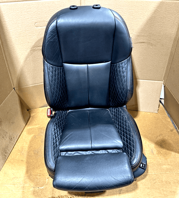 2017-2020 Infiniti Q50 Red Sport Front Left Driver Seat Leather Black OEM