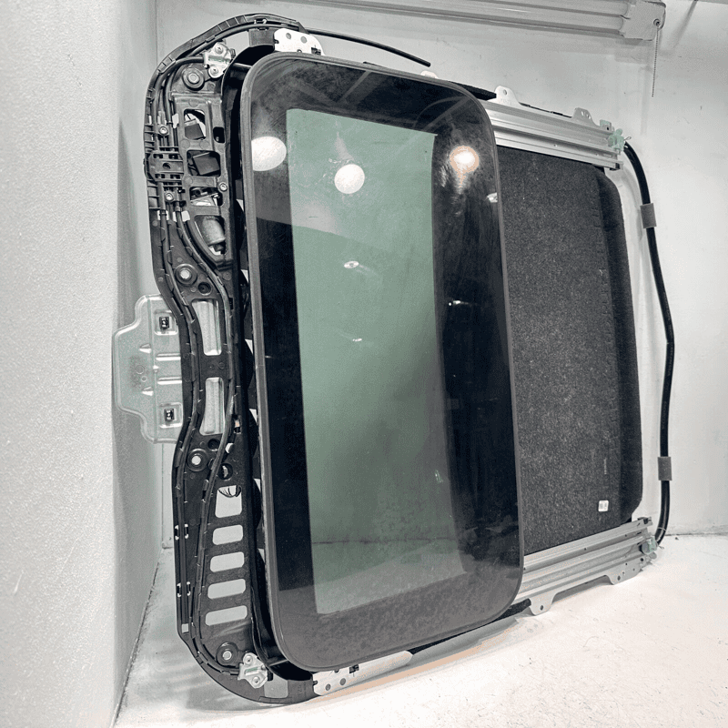 Honda Pilot Sunroof Frame Sunshade Window Glass & Motor Nh836L Gray 2016-18 OEM