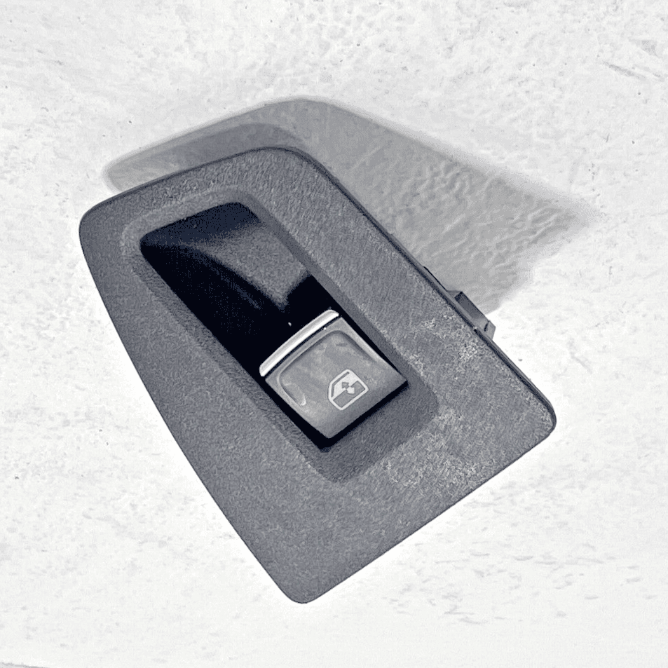 2018-2023 Volkswagen Atlas Rear Left Driver Door Window Switch W/ Bezel OEM