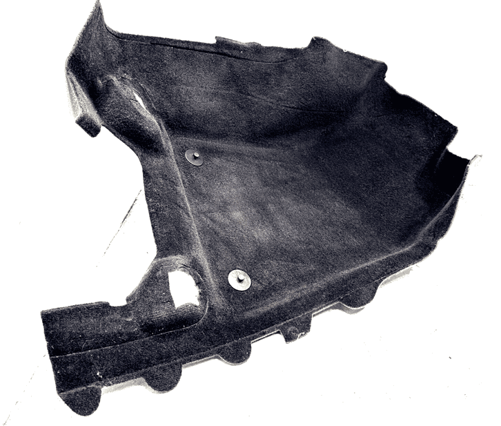 2016-2022 Jeep Grand Cherokee Front Passenger Side Interior Floor Carpet OEM