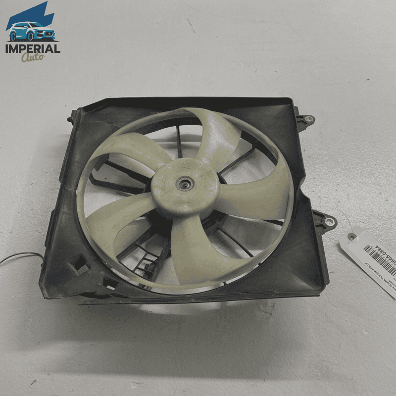 DEFECT 2015-20 Acura TLX DRIVER CONDENSER FAN AND SHROUD ASSEMBLY WITH MOTO