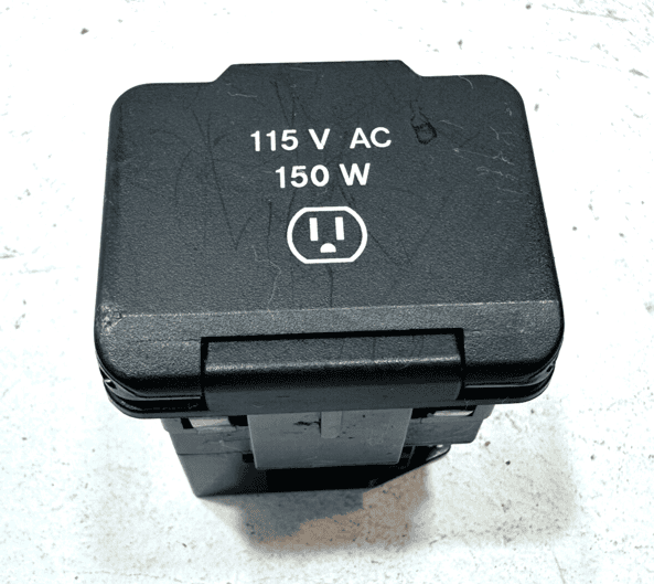 JEEP GRAND CHEROKEE 2018-24 CENTER CONSOLE BACK POWER OUTLET CONNECTOR PORT OEM