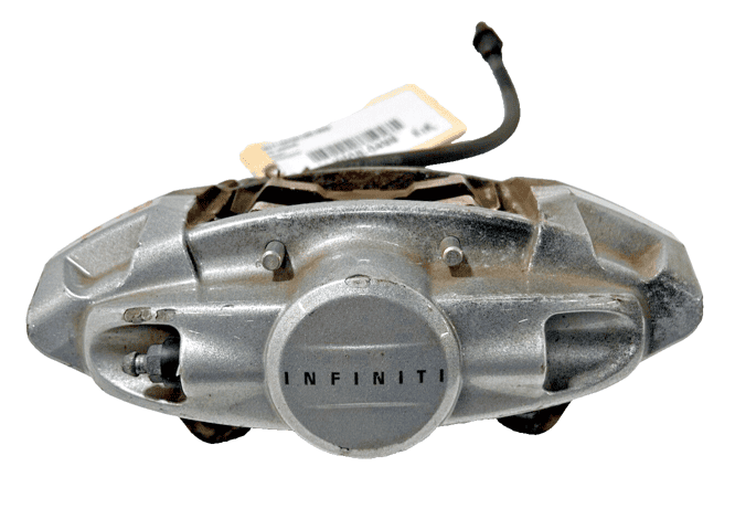 2014-2020 Infiniti Q50 AWD Rear Passenger Side Akebono Brake Caliper OEM Silver