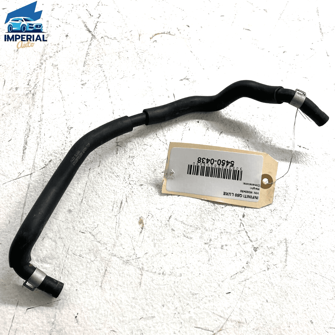 2016-19 Infiniti Q50 3.0L Turbocharger Passenger Side Water Inlet Hose Pipe