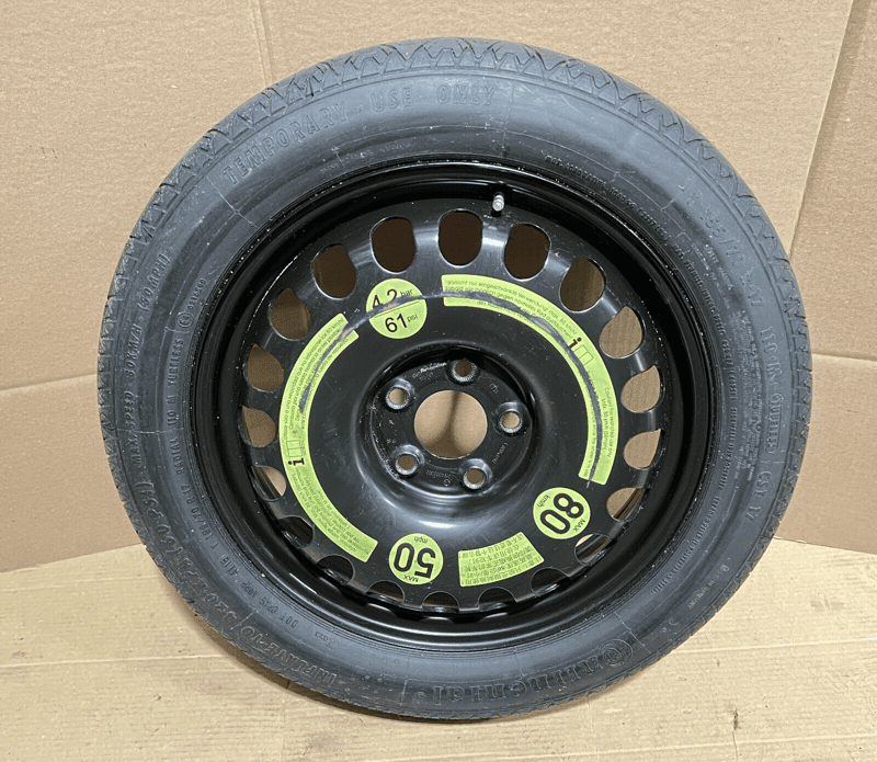 2016 MERCEDES-BENZ E350 4MATIC EMERGENCY SPARE TIRE Continental 155/70 R17 OEM