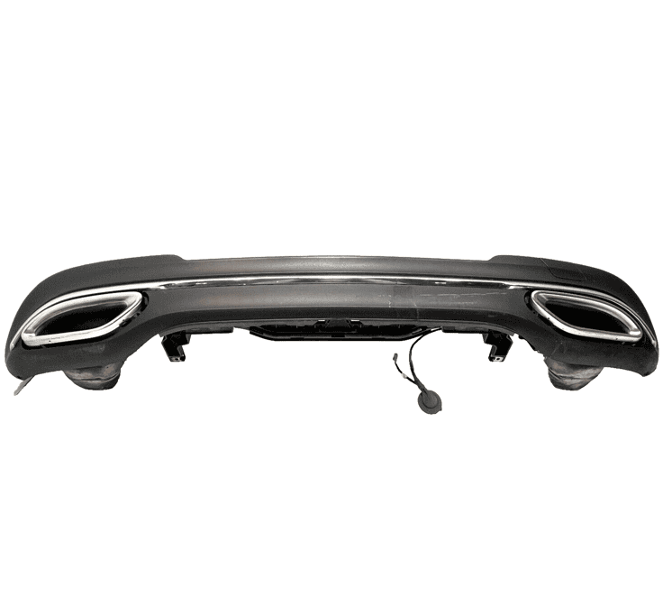 2010-2016 MERCEDES E350 W212 REAR BUMPER LOWER COVER PANEL W/ DEFLECTOR OEM