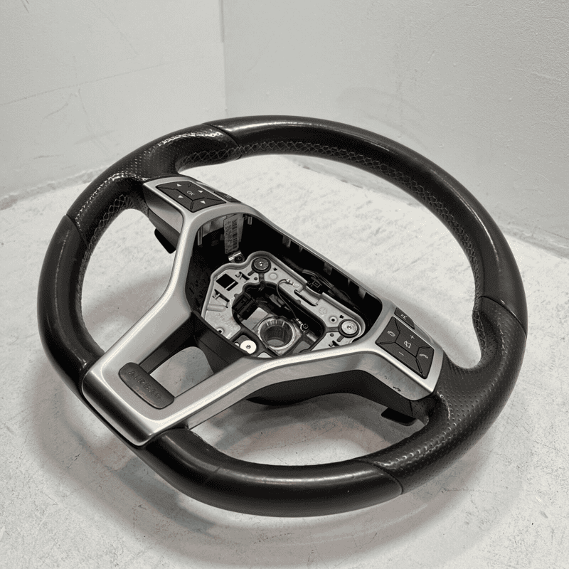 2016 MERCEDES E350 STEERING WHEEL LEATHER W/ SWITCH BUTTONS PADDLE SHIFTER OEM