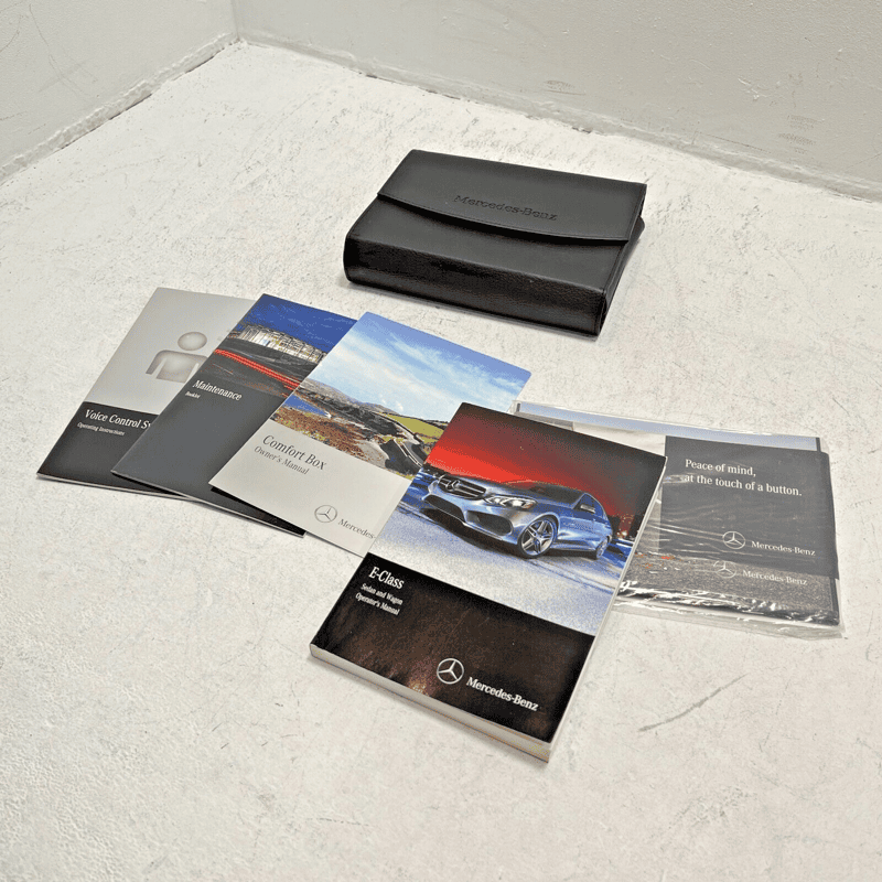 2016 MERCEDES BENZ E350 VEHICLE OWNERS MANUAL OPERATOR BOOK CASE BOOKLET OEM