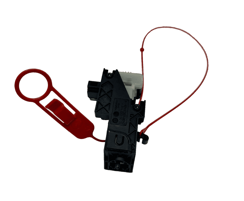 2010-2016 MERCEDES  W212 E350 GAS FUEL DOOR LOCK ACTUATOR & CABLE OEM
