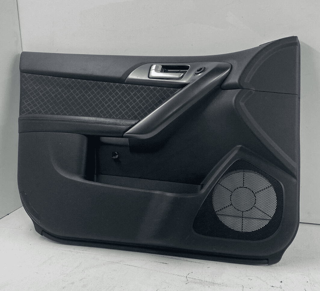 10-13 Kia Forte Sedan Front Left Driver Door Trim Panel Black Leather OEM ????