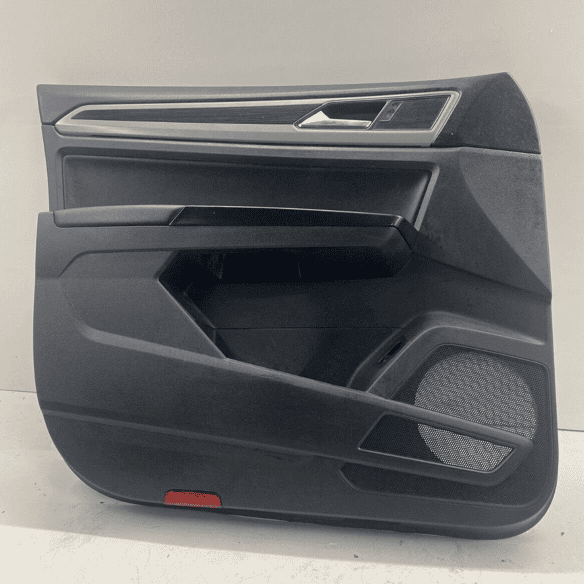 GENUINE 18-21 VW ATLAS FRONT LEFT SIDE INTERIOR DOOR PANEL TRIM COVER OEM BLACK