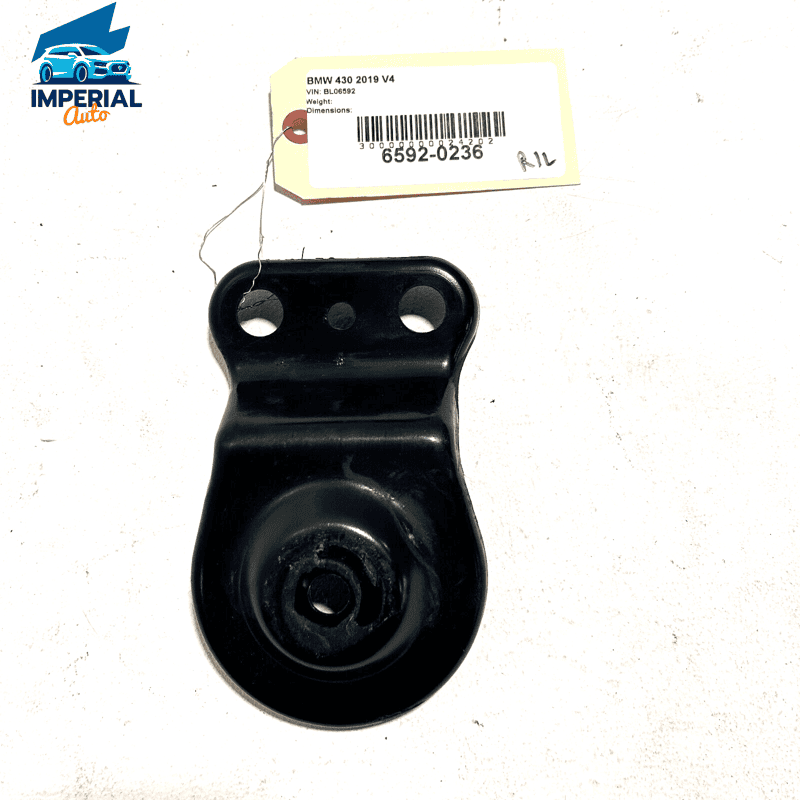 2019 BMW 430I XDrive REAR LEFT DRIVER SUBFRAME CROSSMEMBER STOPPER BRACKET OEM