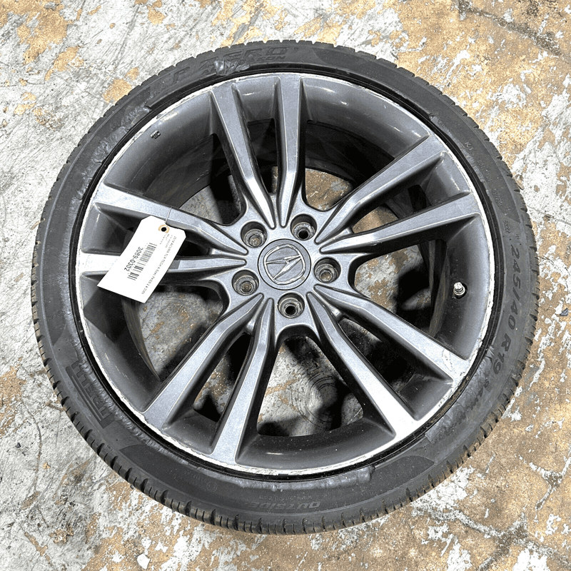 Acura TLX 2018-2020 Wheel Alloy Rim W/TPMS 19Х8J & Tire 245/40/R19 Gray OEM 1PCS