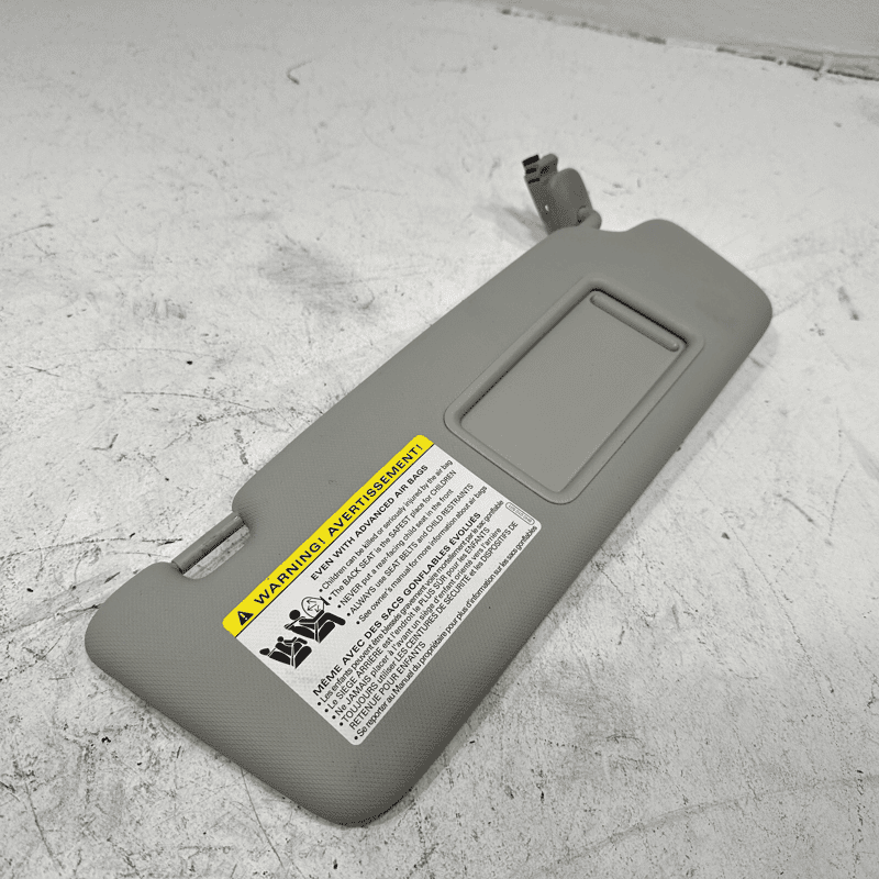 2013-16 AUDI A4 FRONT PASSENGER SIDE UPPER ROOF SUN VISOR SUNVISOR W/ MIRROR OEM