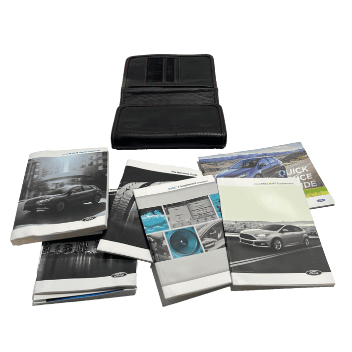 2016 FORD FOCUS ST FACTORY OWNERS MANUAL SET W/ CASE OEM