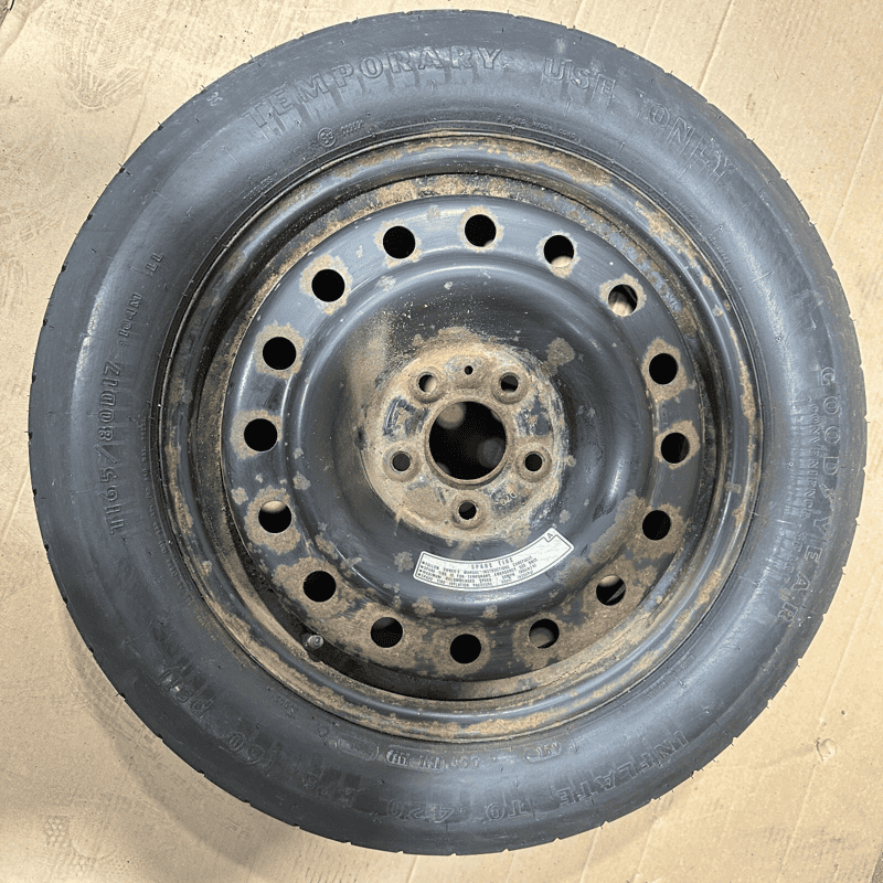 2014-2016 ACURA MDX Spare Tire Compact Donut Wheel Good Year Rim 165 80 R17 OEM